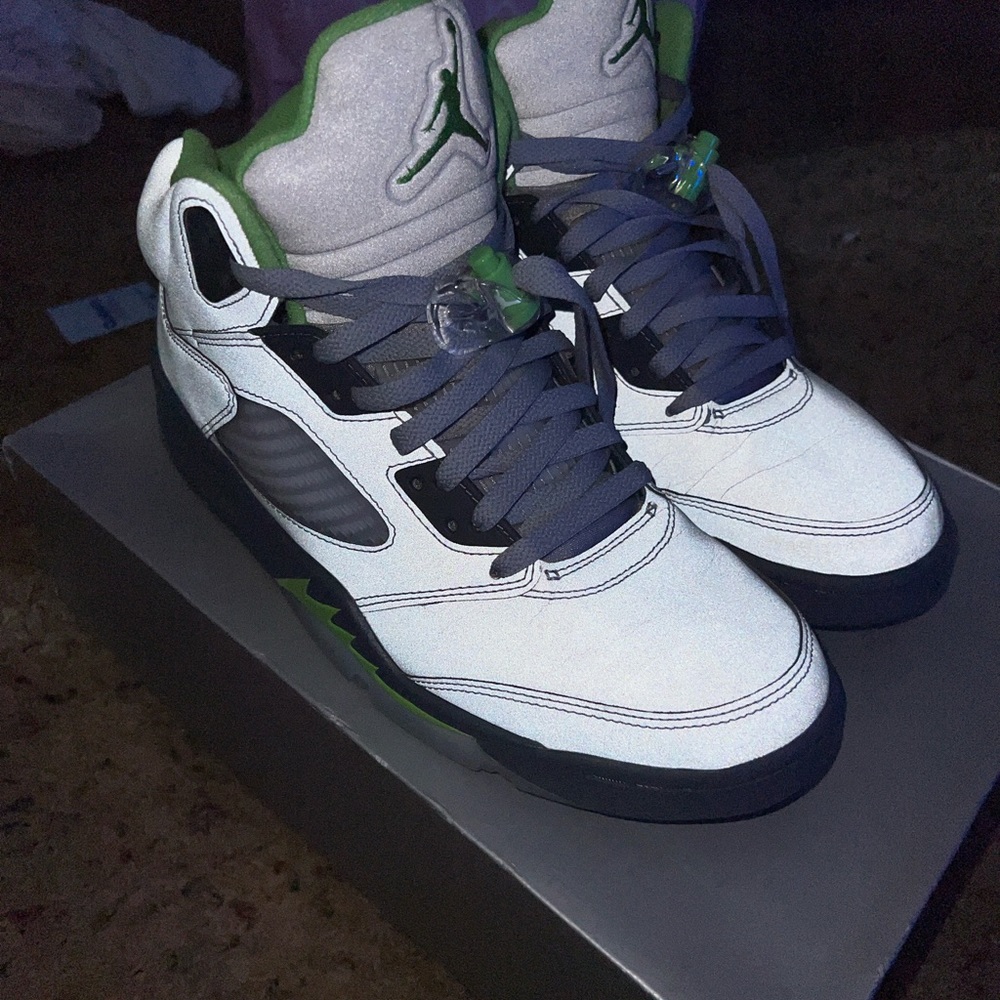 Jordan 5 Green Bean